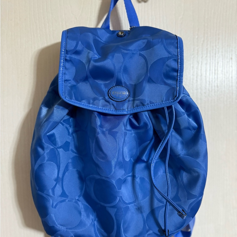 Coach Royal Blue Women's Backpack